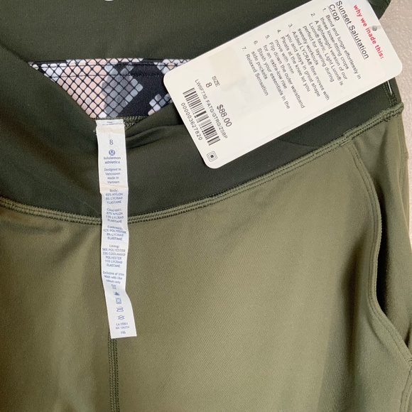 Lululemon Sunset Salutation Crop - Picture 16 of 16